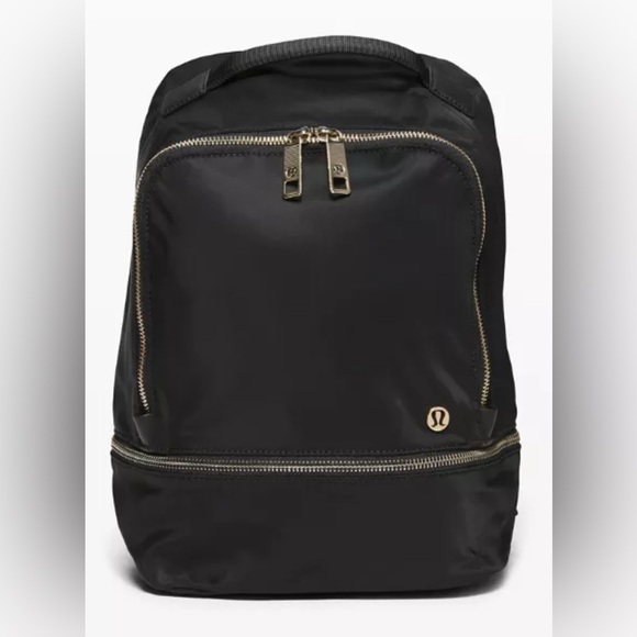 NWOT Lululemon City Adventurer Backpack Mini 10L zipper and logo is BLACK - Picture 1 of 4